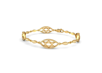 Gold Plated Womens Bracelet